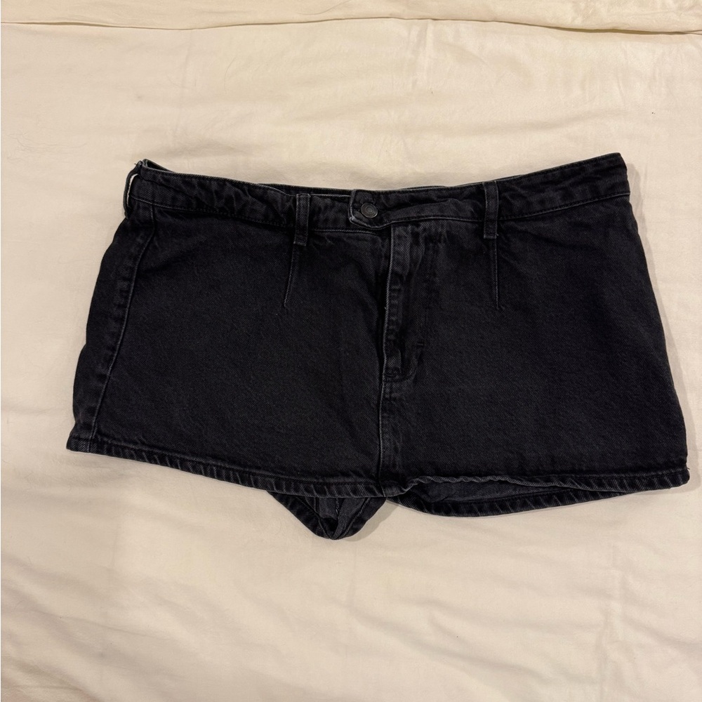 We The Free Black Jean Shorts